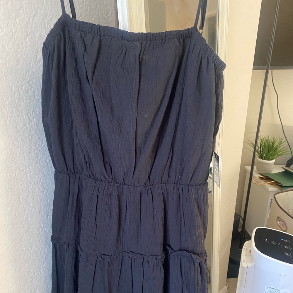 Black tank dress